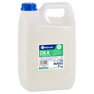 Mydło w płynie MERIDA DEA białe, kanister 5 kg, zapach różany