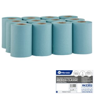 Pojemnik na ręczniki w roli MERIDA HARMONY za 50 zł netto przy zakupie 2 opakowań ręczników w roli MERIDA CLASSIC MINI RKZ202 (24 x 90 m = 2 160 m)