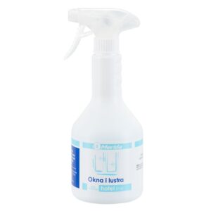 MERIDA B & H LINE OKNA I LUSTRA - środek do pielęgnacji luster i okien, butelka 600 ml ze spryskiwaczem