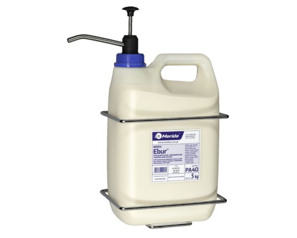 Pasta do mycia silnie zabrudzonych rąk MERIDA EBUR, kanister 5 kg Pasta do mycia silnie zabrudzonych rąk MERIDA EBUR, kanister 5 kg