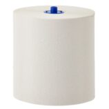 Ręczniki papierowe w roli z adaptorem MERIDA TOP EKO AUTOMATIC MAXI, piaskowe, średnica 19 cm, długość 150 m, dwuwarstwowe, karton 6 rolek, ECOLABEL