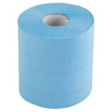 Ręczniki papierowe w roli MERIDA TOP CENTER PULL MINI, niebieskie, średnica 16,5 cm, długość 122 m, dwuwarstwowe, zgrzewka 6 rolek