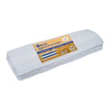 Jednorazowy mop z rzepem ECONOMY, mikrowłókno, 43 x 13 cm, biały, paczka 20 szt.