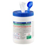 Chusteczki nasączone do dezynfekcji rąk i powierzchni MERIDA VADO SOFT, bezalkoholowe, tuba, 15 m, 100 listków