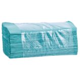 Ręczniki papierowe MERIDA CLASSIC, zielone, jednowarstwowe, 4000 szt.