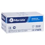 Ręczniki papierowe MERIDA TOP, białe, dwuwarstwowe, 3200 szt., ECOLABEL