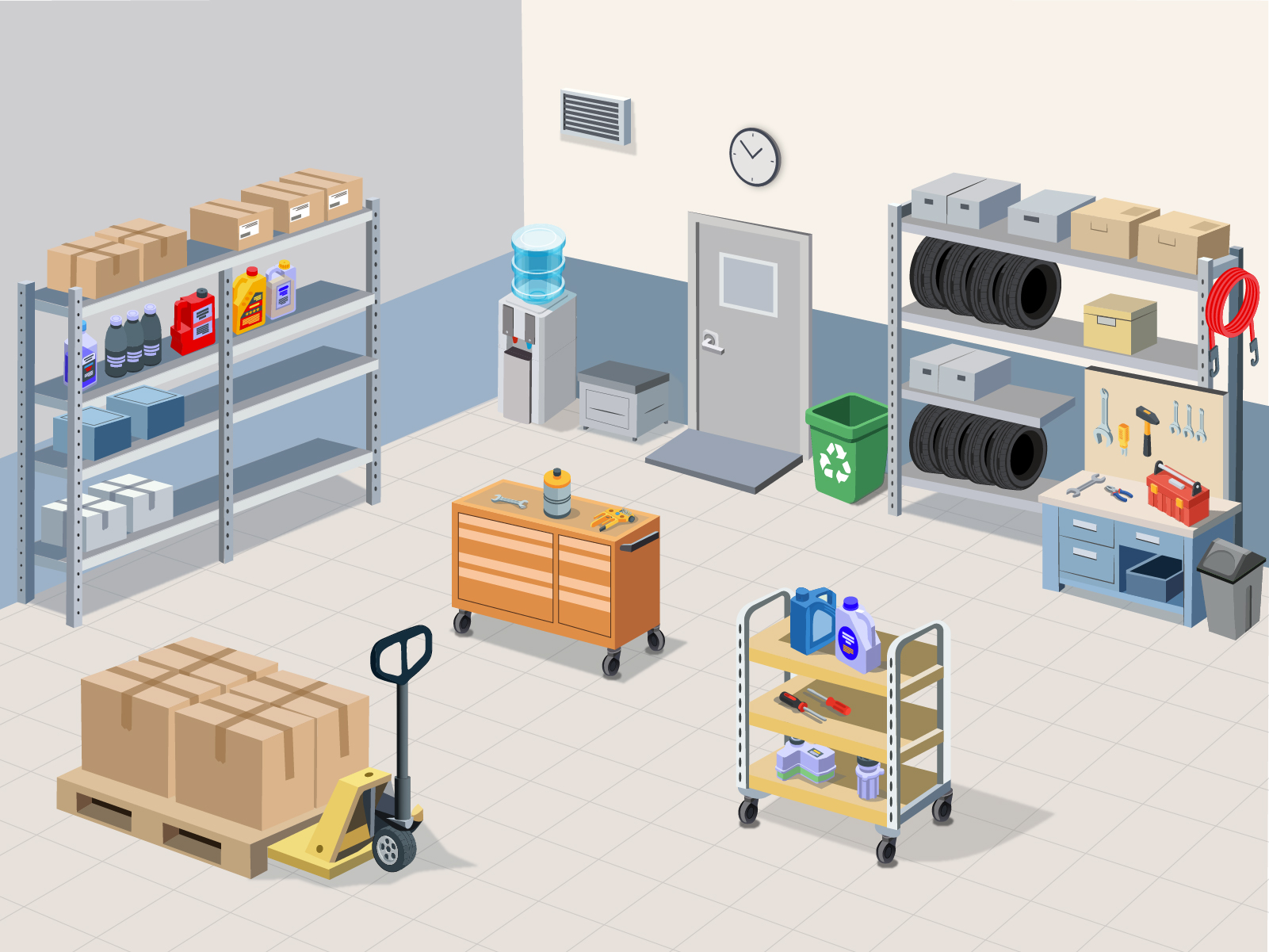 Pomieszczenia magazynowe